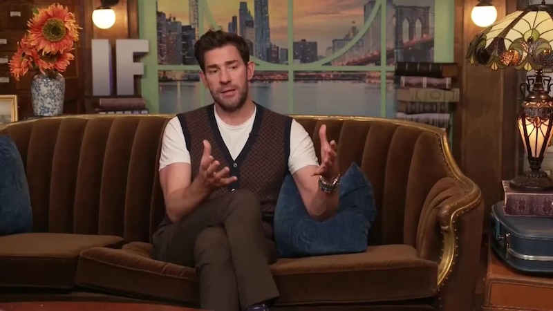 John Krasinski en The Late Show with Stephen Colbert