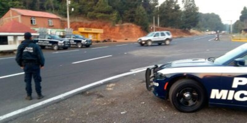 Accidente de tráfico en la carretera