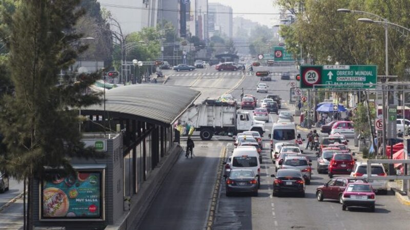 Tráfico en la Ciudad de México