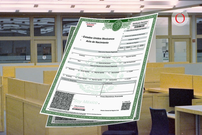 Acta de Nacimiento en línea
