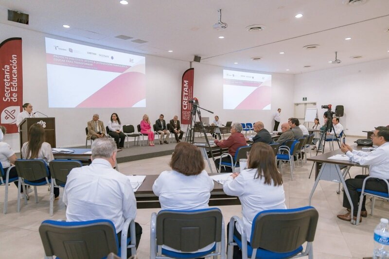 Reunión de trabajo de la Secretaría de Educación de Tamaulipas