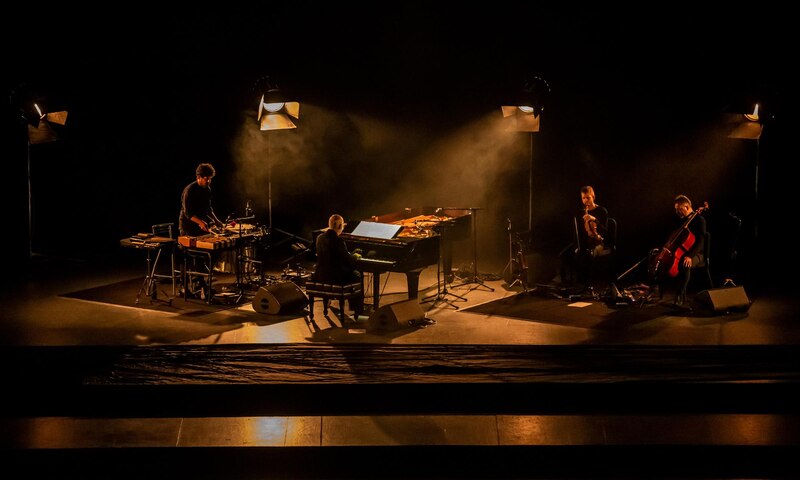 Trío de jazz en concierto