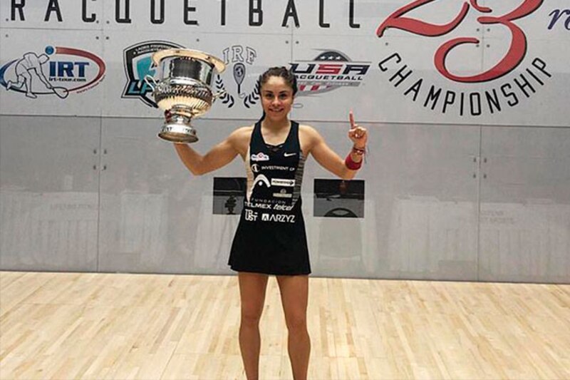La mexicana Paola Longoria, campeona del US Open de Raquetbol 2019
