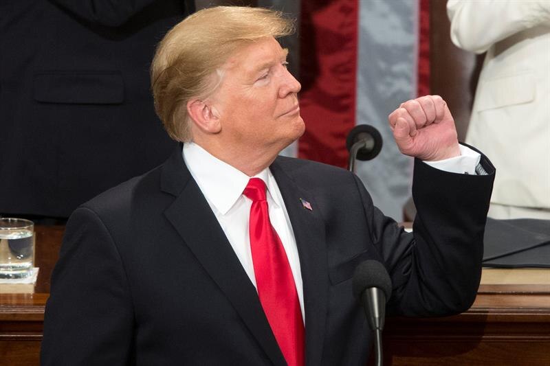 El presidente Trump pronuncia su discurso sobre el Estado de la Unión