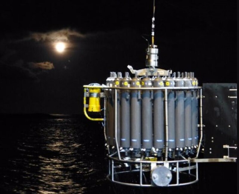 Un ROV en el mar