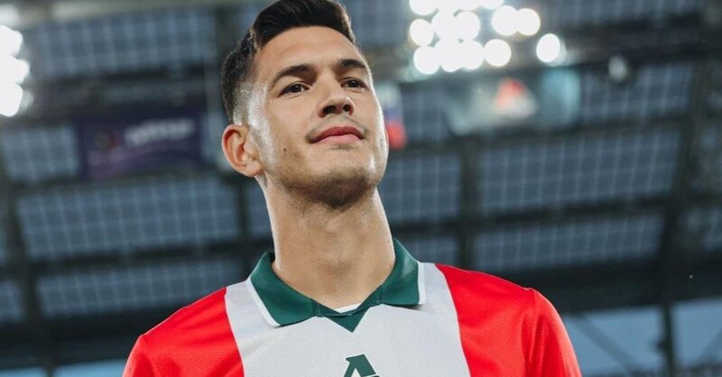 El jugador de fútbol mexicano, Edson Álvarez, durante un partido de la Liga MX.