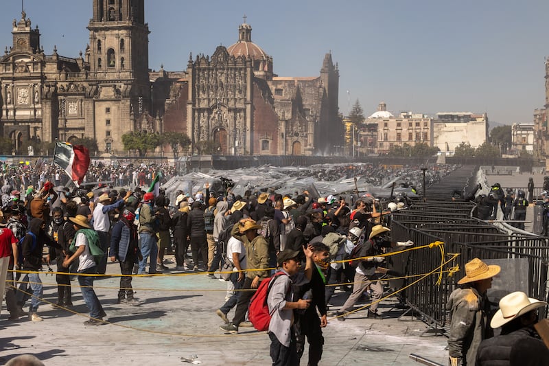 La Crónica Visual de la histórica marcha de la Generación Z