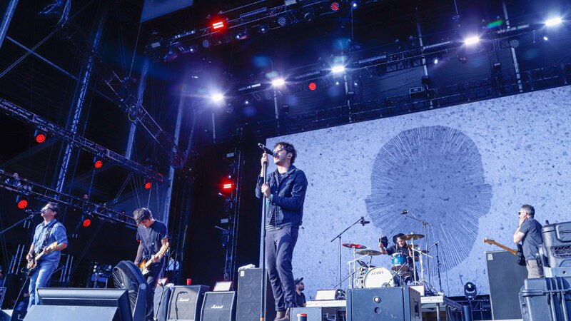Concierto de rock en vivo