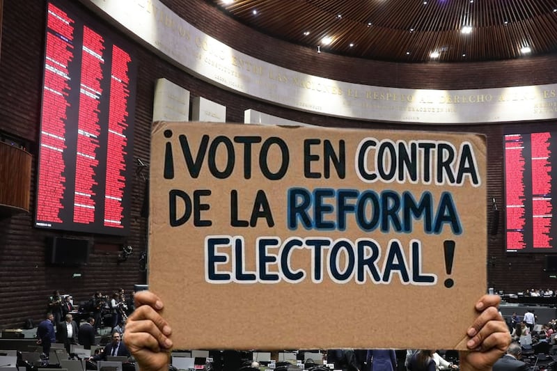 Reforma Electoral votos cámara de Diputados