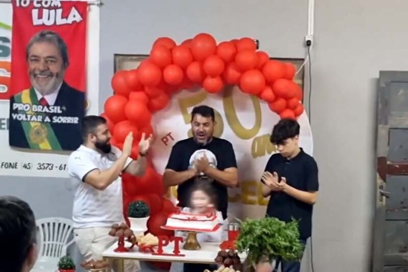 Lula da Silva celebra su cumpleaños con su familia