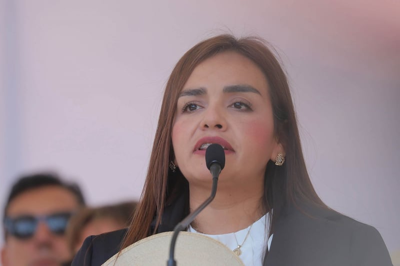 Grecia Quiroz, alcaldesa de Uruapan