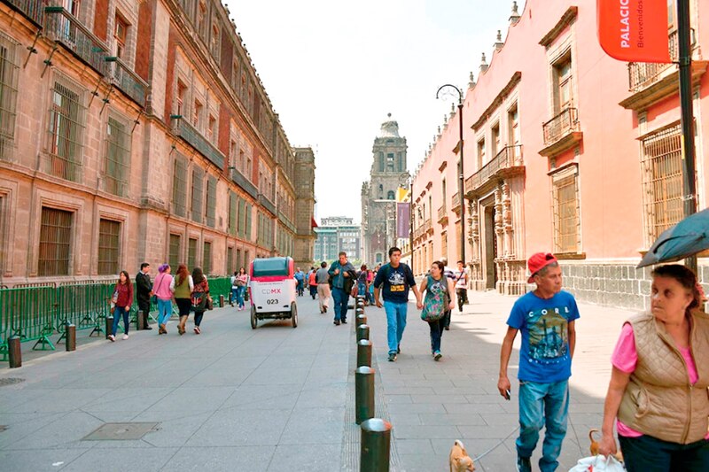 Caminando por las calles de la Ciudad de México