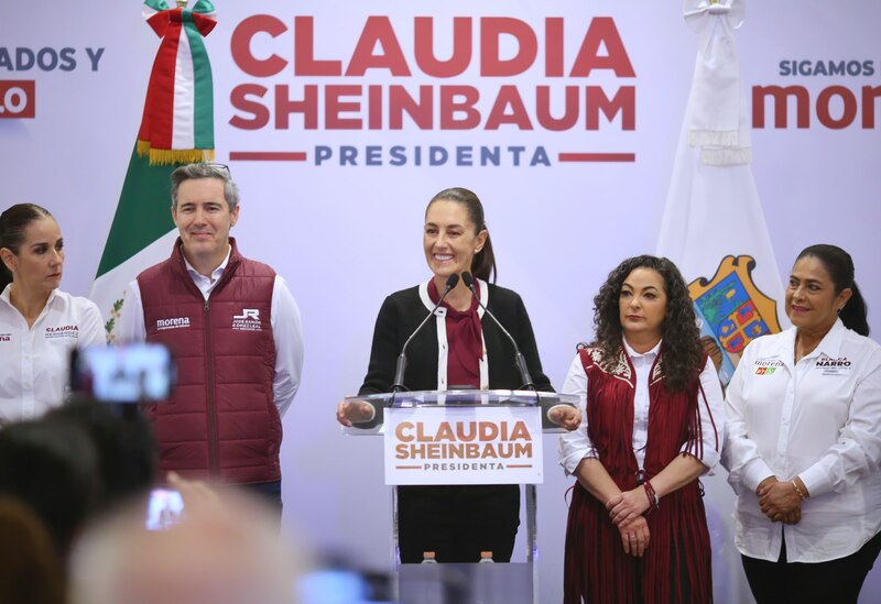 Claudia Sheinbaum, rumbo a la presidencia de México