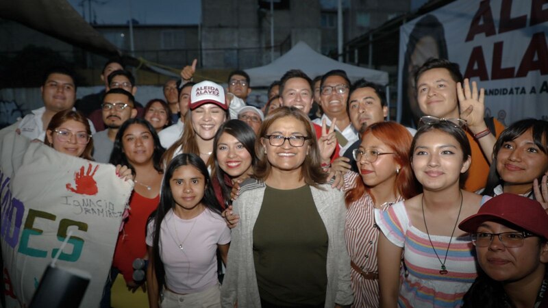 ¡Todos con Aleida!