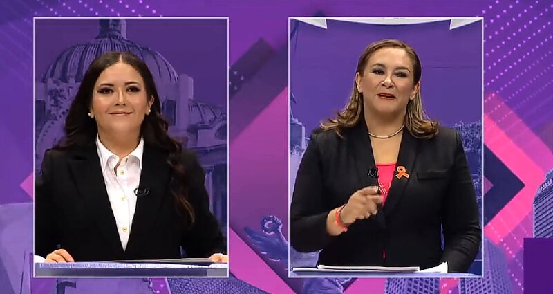 Candidatas a la alcaldía de Bogotá en debate