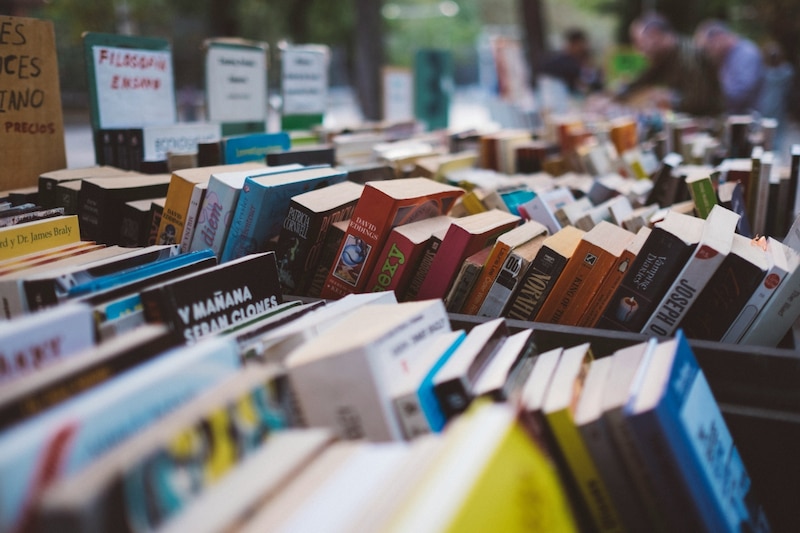 Libros a la venta en una librería