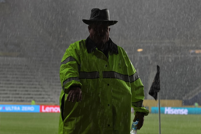 Tormenta eléctrica en el partido de Pachuca