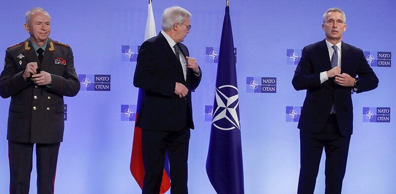 Los líderes de la OTAN se reúnen para discutir la guerra en Ucrania