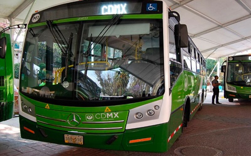 Nuevo autobús de la Ciudad de México