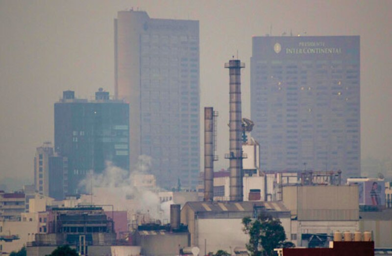 La contaminación del aire en la Ciudad de México