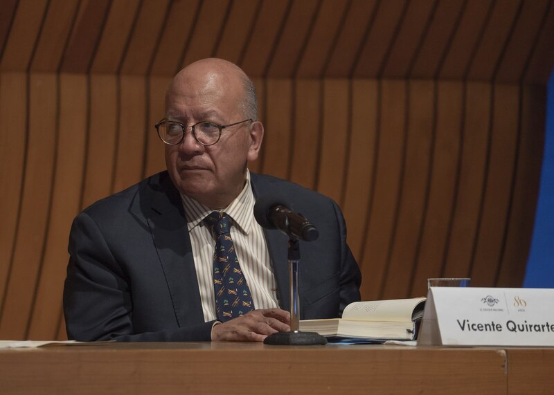 Vicente Quirarte en la FIL 2019