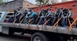 Aseguran motocicletas con reporte de robo durante operativo interinstitucional en municipio de Emiliano Zapata, Morelos 