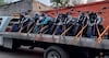 Aseguran motocicletas con reporte de robo durante operativo interinstitucional en municipio de Emiliano Zapata, Morelos 