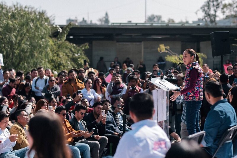 Discurso de la política mexicana Clara Luz Flores Carrales