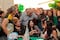 Rocha Moya recibe a ciudadanos en Palacio de Gobierno por Brigadas del Bienestar y Kermés