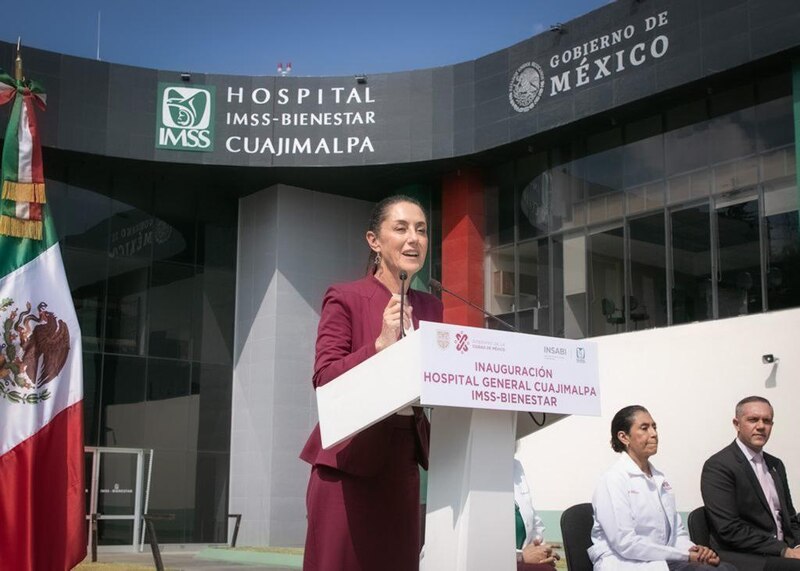 Clausura de la inauguración del Hospital General Cuajimalpa.