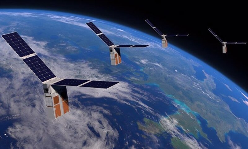 Satélites en órbita terrestre