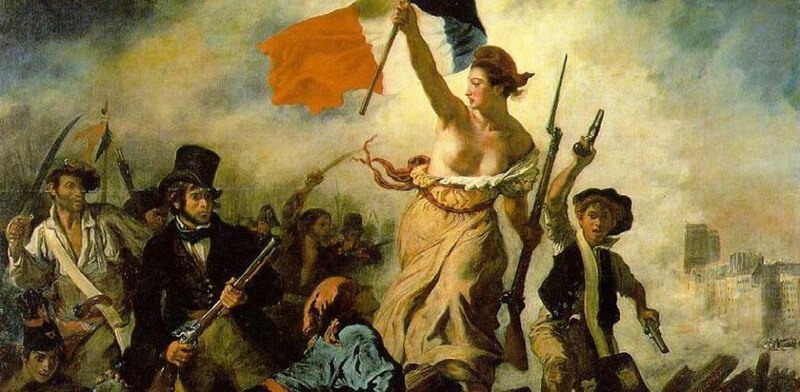 La libertad guiando al pueblo