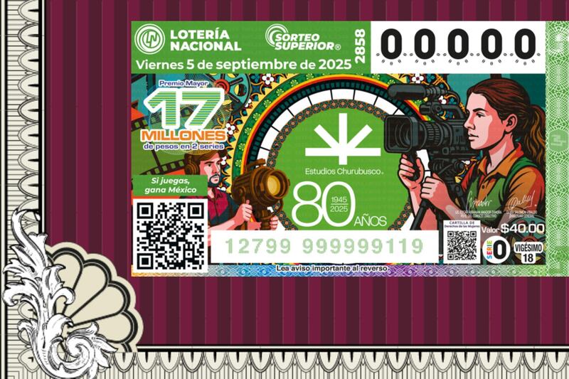 Sorteo Superior 2858 de la Lotería Nacional