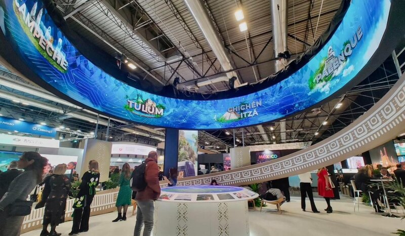 Fitur 2023: México se promociona con una gran pantalla inmersiva