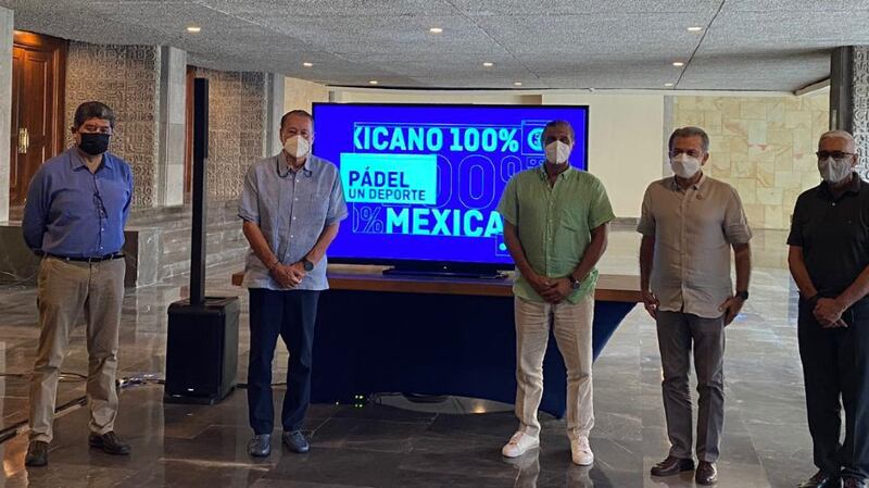 Presentación del programa "100% Padel" en México