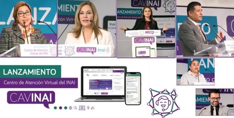 Lanzamiento del Centro de Atención Virtual del INAI