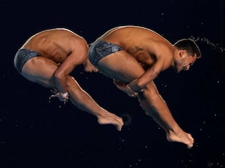 Kevin Berlín y Randal Williars, subcampeones en la Copa del Mundo de clavados