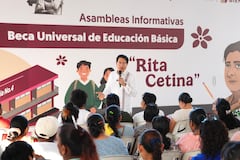 SEP presenta la Beca Rita Cetina para apoyar la compra de uniformes y útiles escolares