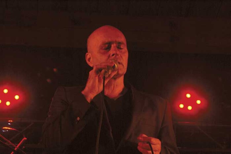 Cantante en concierto