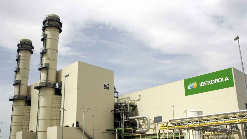 Central térmica de Iberdrola en España