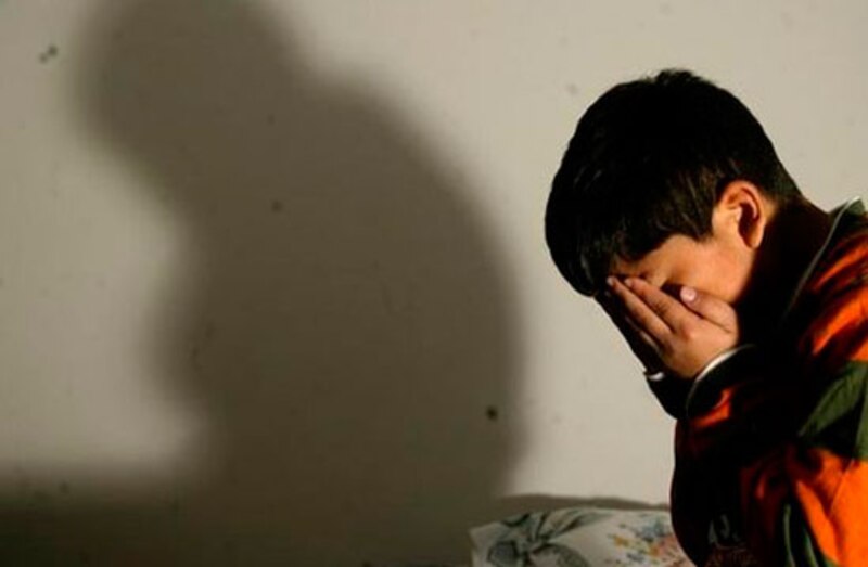 Niño triste