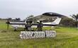 Autoridades federales decomisan avioneta con 636 kilos de cocaína en Tabasco