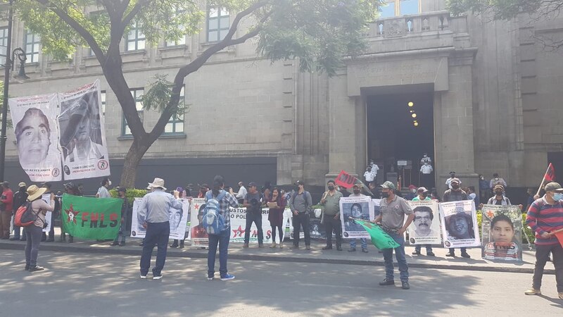 Protesta contra la violencia hacia las mujeres en México