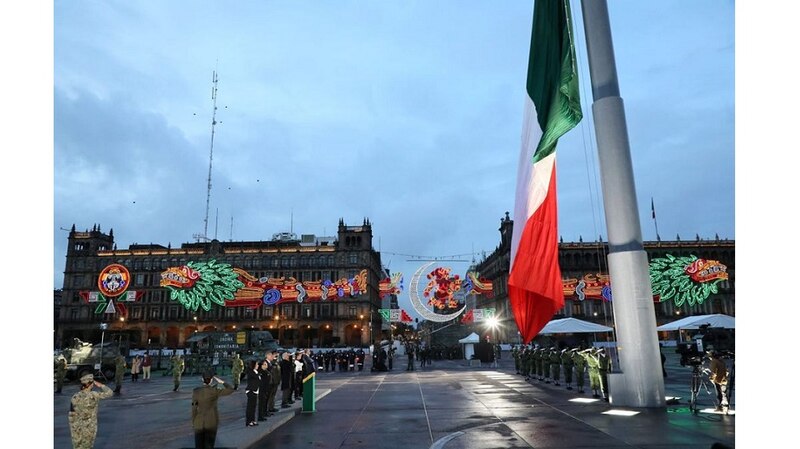 Ceremonia del Grito de Independencia de México