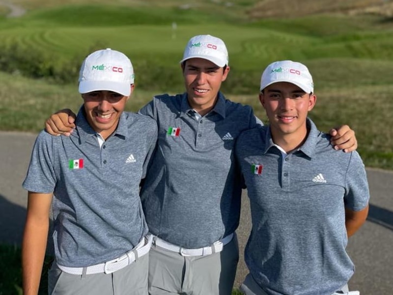 ¡Felicidades al equipo mexicano de golf!