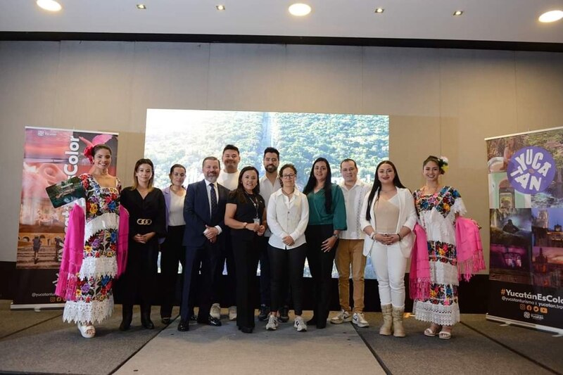 Presentación del nuevo producto turístico de Yucatán, "Yucatán es Color".