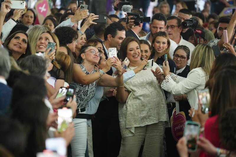 ¡Selfie con la candidata!