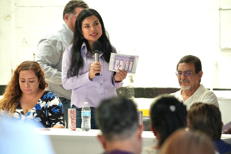Ana María Ibarra, aspirante a convertirse en ministra del máximo tribunal del país, al reunirse con ex trabajadores de la extinta Ruta-100 denunció el uso del tecnicismo en la Suprema Corte para negar derechos al pueblo