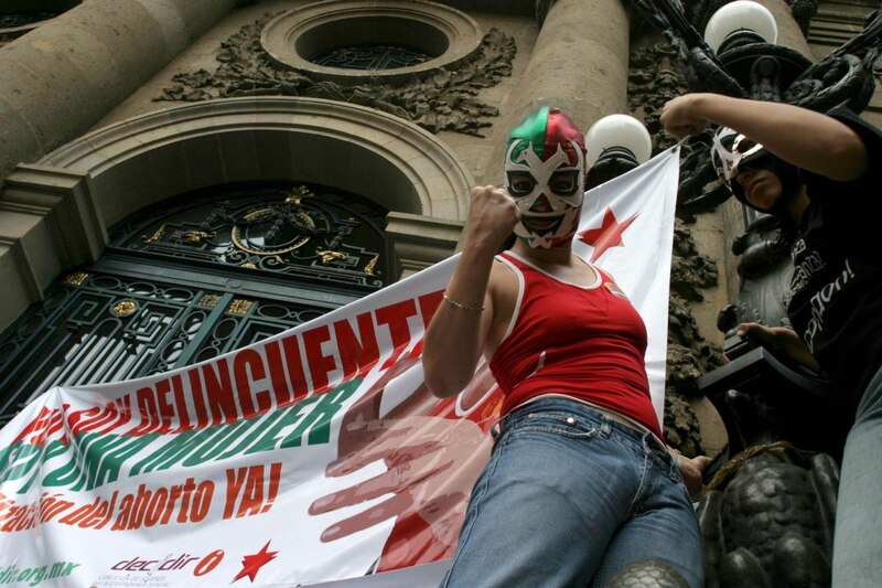 Protesta por el derecho al aborto en Argentina