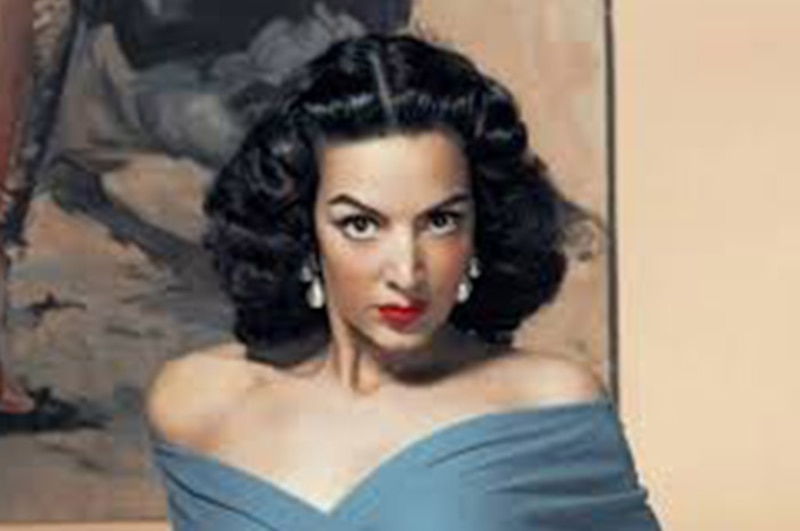 La actriz mexicana María Félix, ícono de la Época de Oro del cine mexicano.